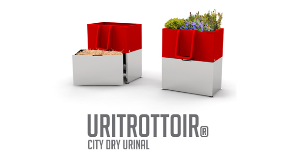 Uritrottoir City Dry Urinal