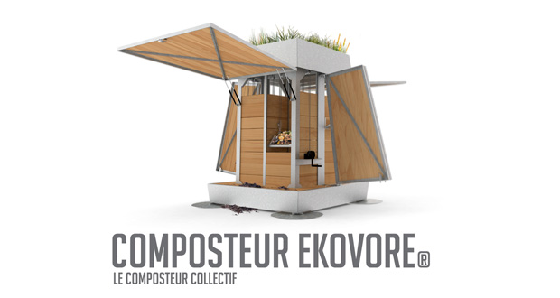 Composteur collectif Ekovore