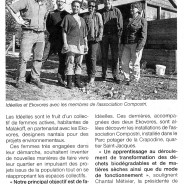 Idéelles et Ekovores s’initient au compostage / Ouest-France
